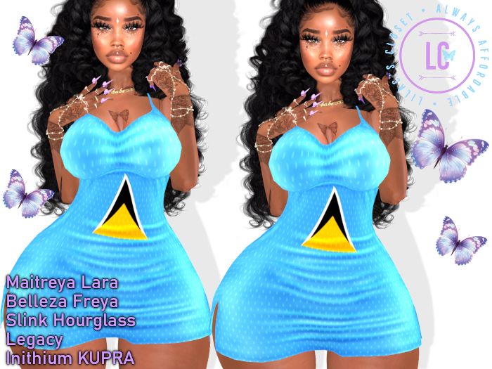 (LC) SAINT LUCIA DRESS