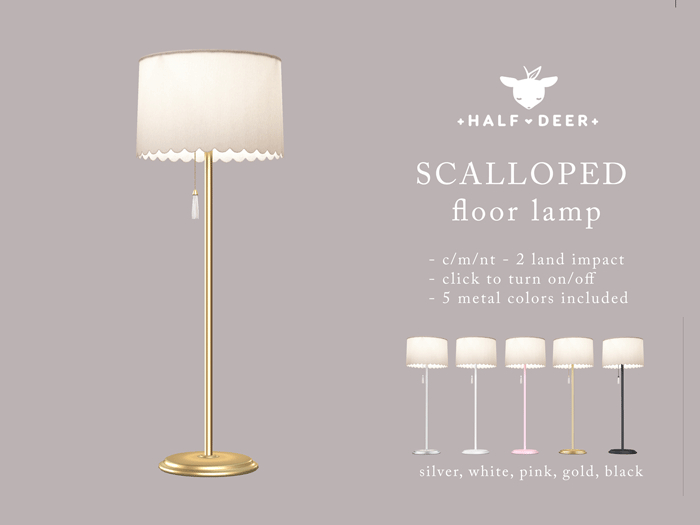 Floor Lamp [Scalloped]
