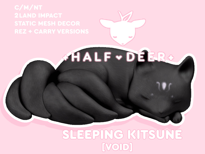 +Half-Deer+ Sleeping Kitsune [Void Set]