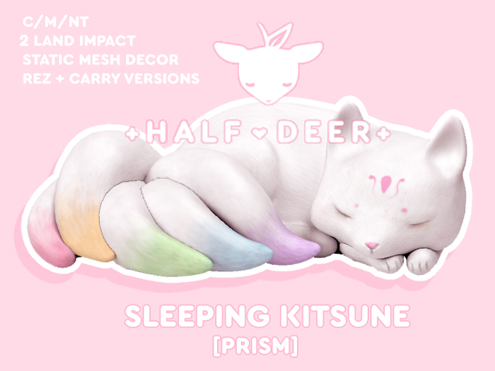 +Half-Deer+ Sleeping Kitsune [Prism Set]