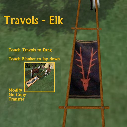 travois - Elk