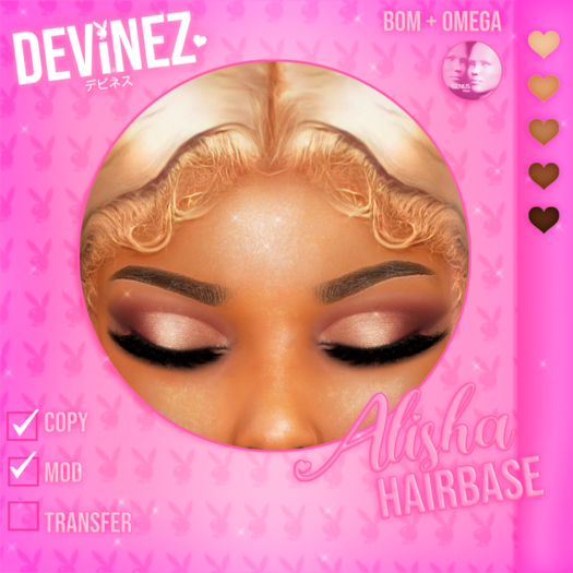 DEVINEZ - Alisha Hairbase BOM + OMEGA. DEMO