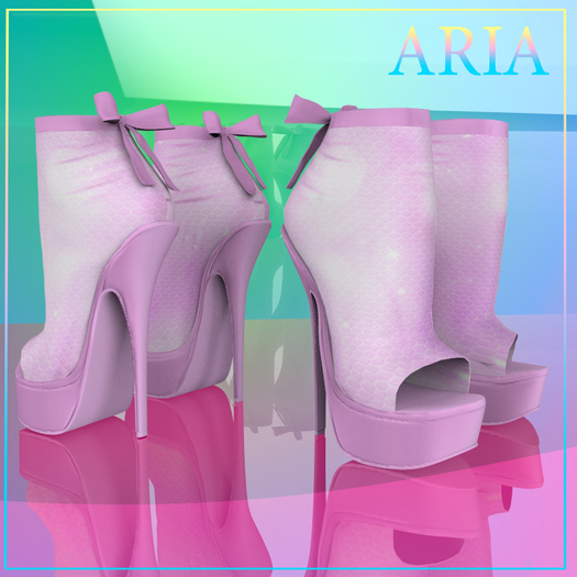 Pink Pastel Booties Maitreya Reborn Legacy Belleza Slink Kupra Kups