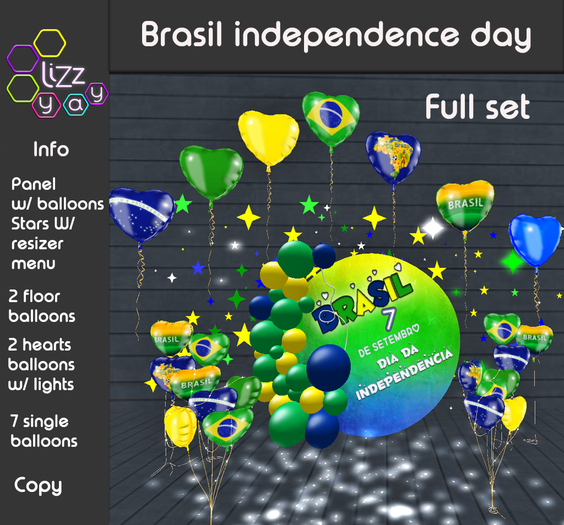 Brasil independencia complete set [LizzYay] 