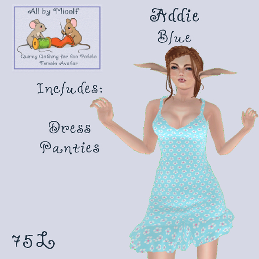 AbM Addie Sundress - Blue