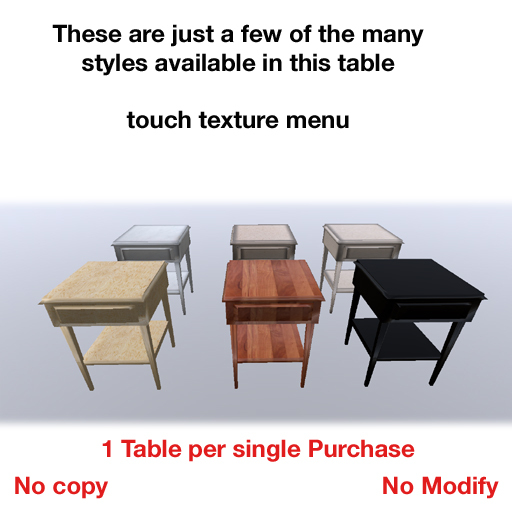 1 Prim Multie Phone Table
