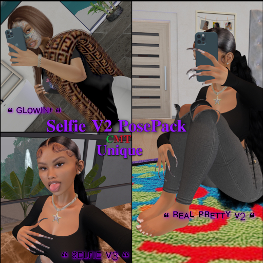 !Unique ~ Selfie V2 PosePack