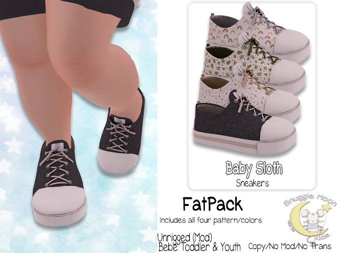 {SMK} Baby Sloth | Sneakers | FATPACK