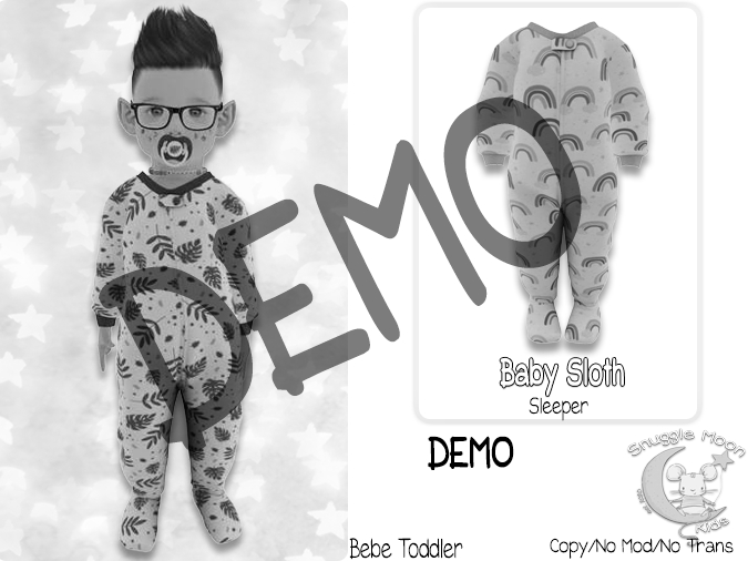 {SMK} Baby Sloth | Sleeper | DEMO 