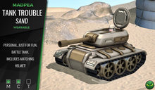 MadPea Tank Trouble - Sand