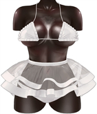 Kaithleen's Casey Tutu Lingerie - White