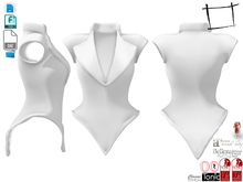 Dae Obj FBX For Armour Top Uniform Jacket Slink, Maitreya, Belleza, Tonic, Legacy, Ocacin Standard