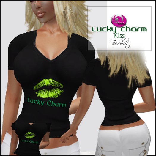 Lucky Charm Tee - Kiss