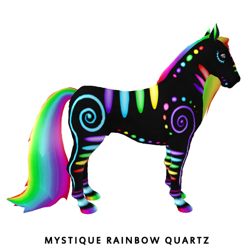 Amaretto Breedable Bundle.Female. Mystique Rainbow Quartz. Female. Eye Fiend. Heart Branding. Ear Tip Red 