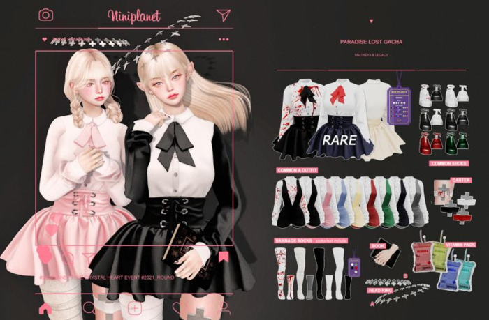 NINI Planet. Paradise Lost - Vitamin Pack(fairy)