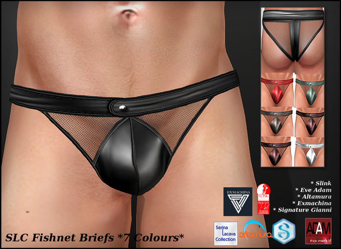 SLC Fishnet Briefs *7 Colours* (unpacked)
