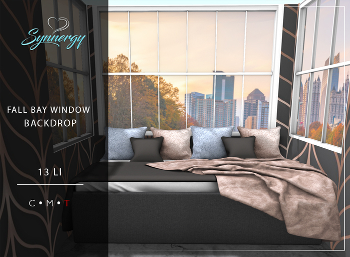 SYNNERGY// Fall Bay Window Backdrop