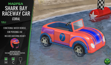 MadPea Shark Bay Raceway Car - Coral