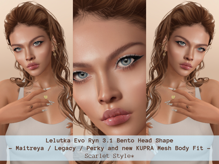 L'R L - X Ryn 3.1 BentoHeadShape -YourFit- Scarlet Style