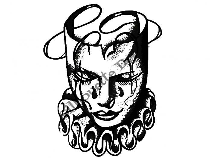 Tears of a Clown Decal