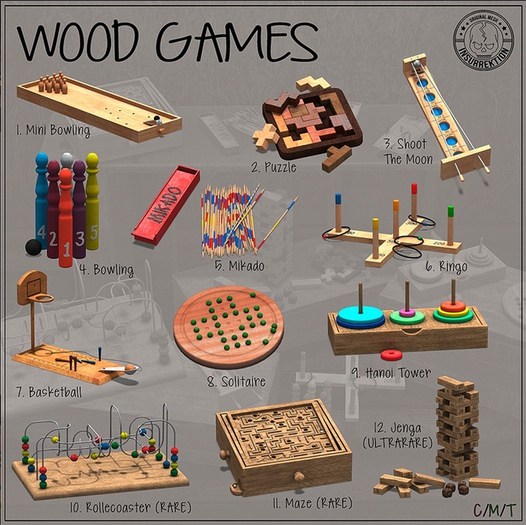 [IK] Wood Games - 04. Bowling - COMMON (boxed)