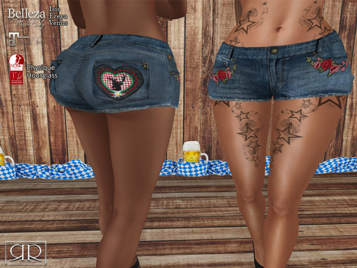 ..::RR::.. Denim Shorts Mathilde Wash