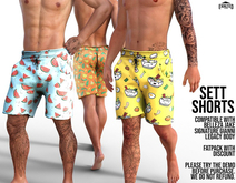 ExalteD - Sett Shorts {Belleza/Signature/Legacy} v4