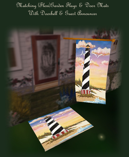 Garden Set Lighthouse *CHB*