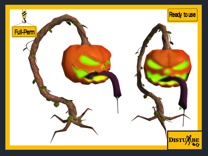 ::DisturbeD:: Pumpkin Monster - FULL PERM MESH