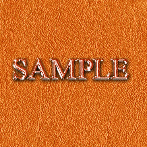 Zoy Texture [ Leather Texture 03 ] Seamless - Orange