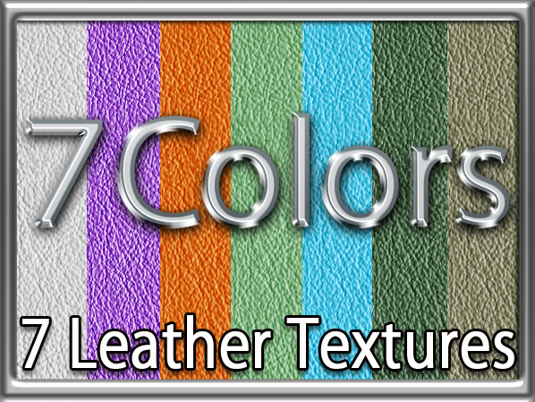 Zoy Texture [ Leather Texture 03 ] Seamless - 7 Colors