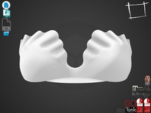 Dae Obj FBX For Women's Shell Bralet Top Slink, Maitreya, Belleza, Tonic, Legacy, Ocacin Standard