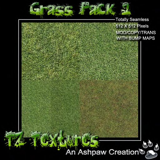 TZ TEXTURES - Grass Pack 2