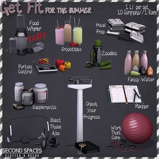 Second Spaces - Get Fit - smoothies