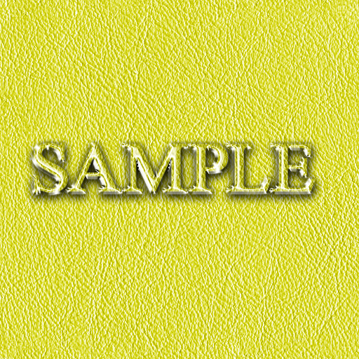 Zoy Texture [ Leather Texture 04 ] Seamless - Yellow