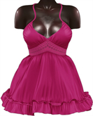 Kaithleen's Anjelica Dress - Lipstick