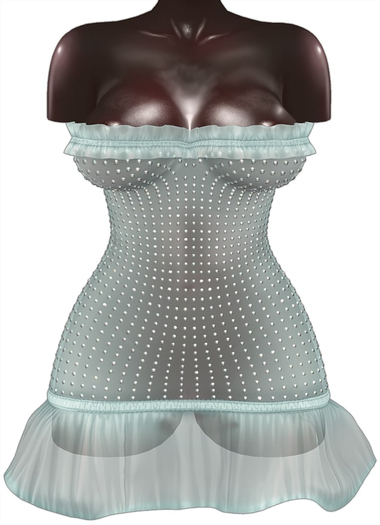 Kaithleen's Andrejka Dress - Aqua