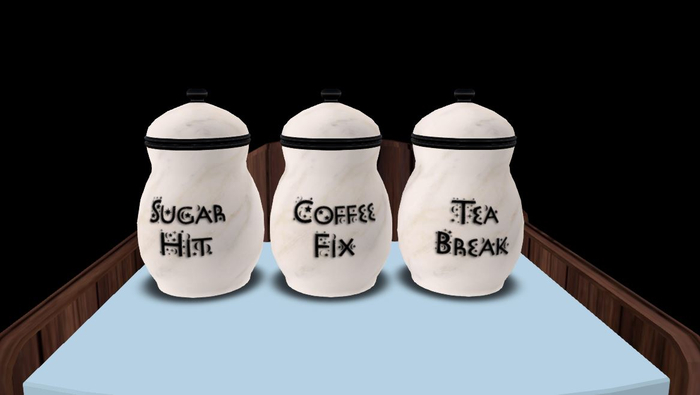 Sugar Coffee Tea Canisters