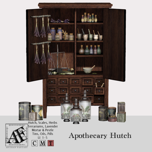 *AF* Apothecary Hutch