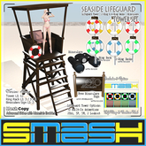 SMASH - Seaside Lifeguard Tower Set (Ebony)
