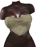 Kaithleen's Bandana Strip Top - Khaki