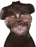 Kaithleen's Bandana Strip Top - Brown
