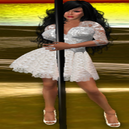 WT White BROCADE & LACE SUIT {BOXED}