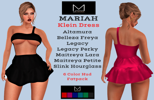 MUDAK - MARIAH DRESS FATPACK