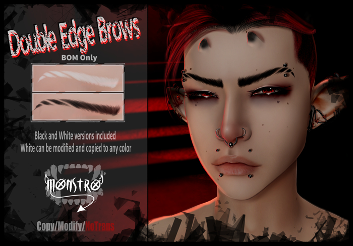 Monstro - Double Edge brows