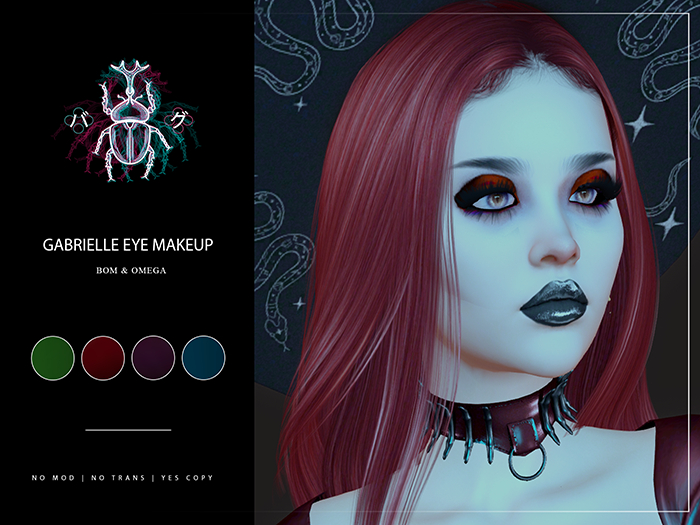 -BUG- Gabrielle Eye Makeup RED [BoM] & OMEGA