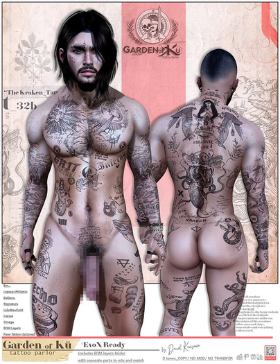 Tattoo "The Kraken"_by GoK