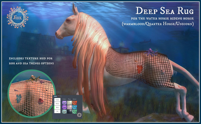 Jinx : Deep Sea Rug for the WHRH&U - Wear to Unpack
