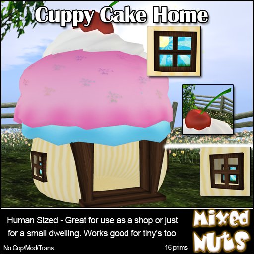 MN - Cuppycake House - Human Sized
