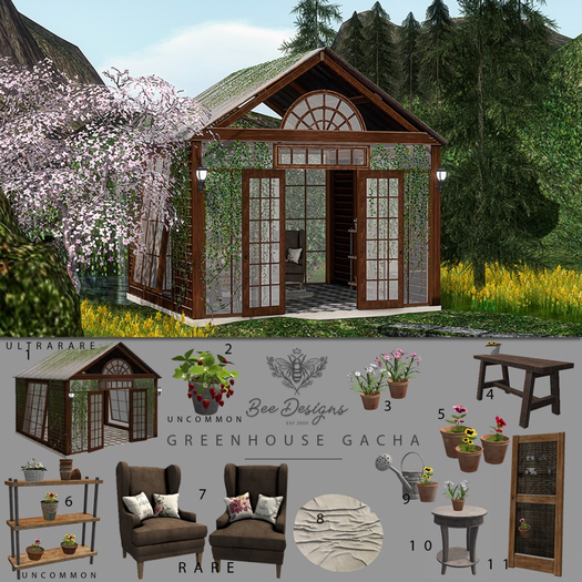 Bee Designs Greenhouse gacha 5